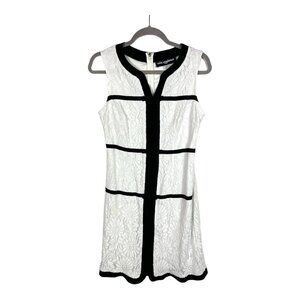 Karl lagerfeld paris white‎ lace dress